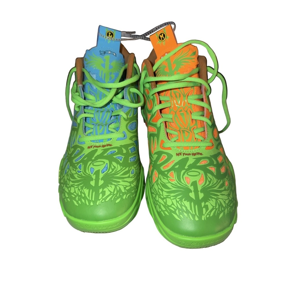 PUMA MB.03 x TMNT Teenage Mutant Ninja Turtles Mens 9.5 Green Blue 311307-01